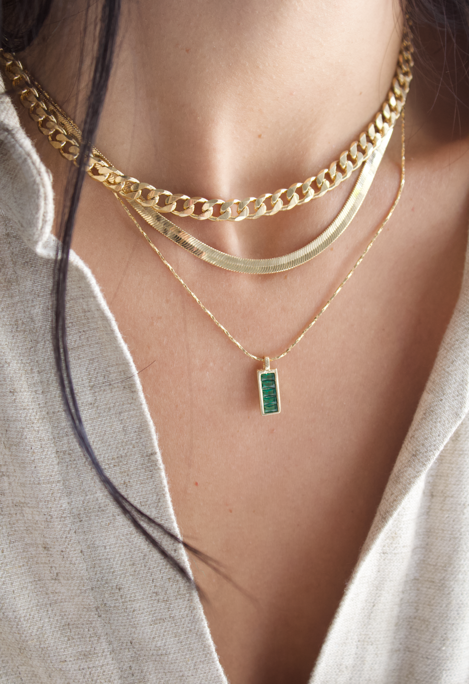Thin Designed Twisted Chain