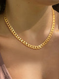Retro Gold NK Halskette