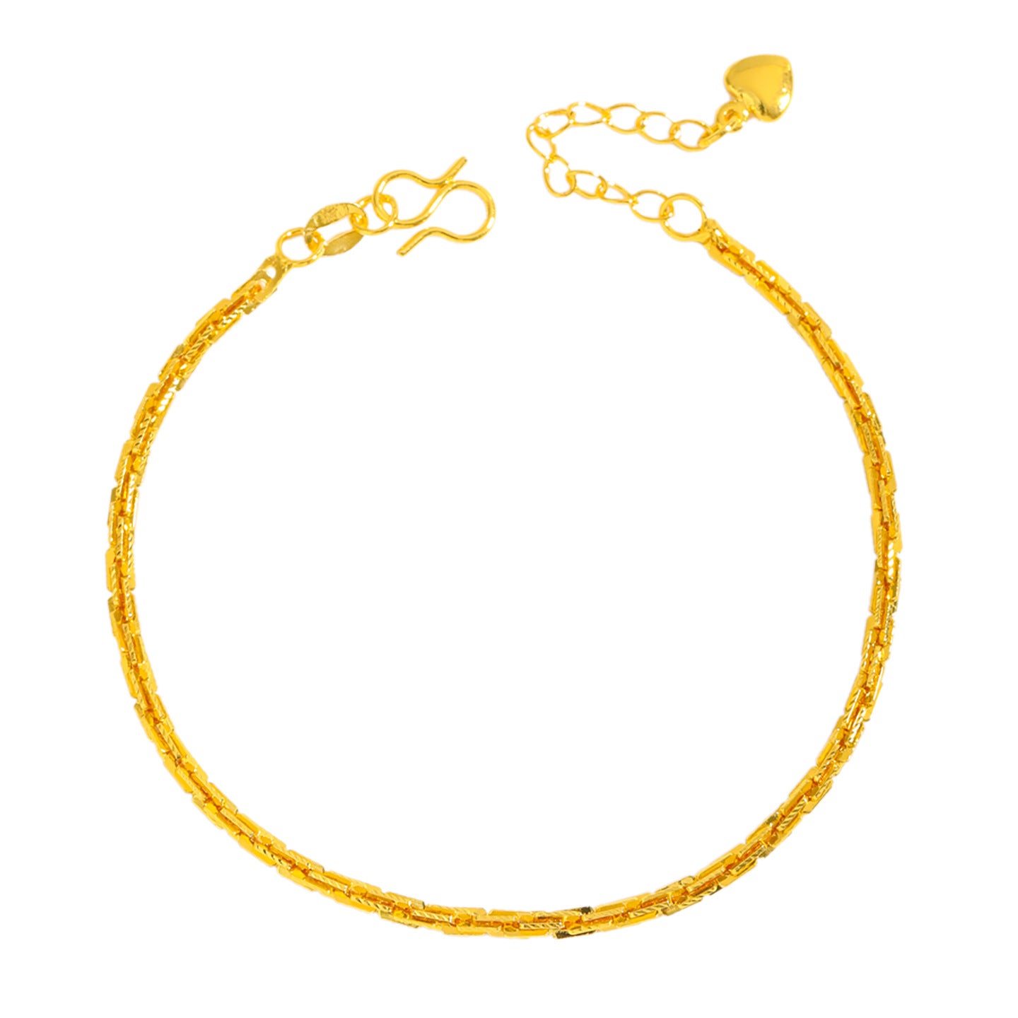 Vergoldetes Schlangenkette-Armband