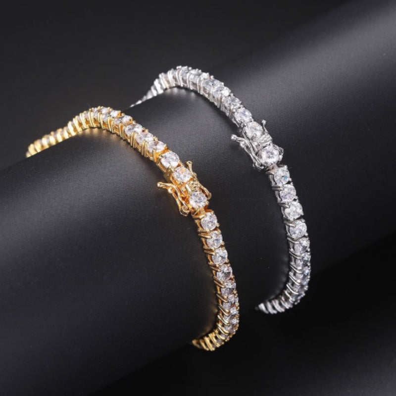 Vergoldetes Zirkonarmband